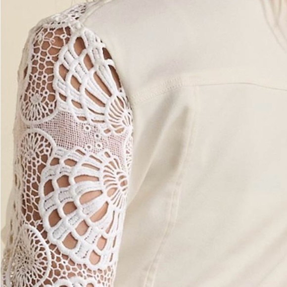 Venus Lace Contrast Utility Jacket - Picture 4 of 15